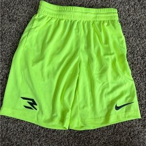 Nike Neon Green Kids Shorts M